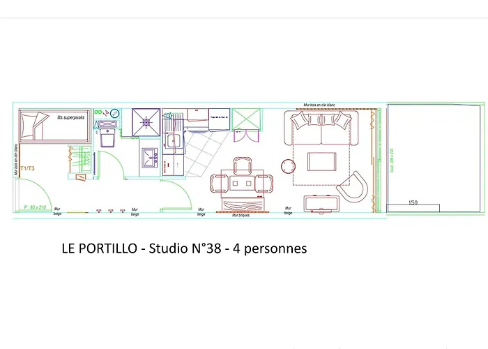 A Gourette Avec Terrasse, 4 Pers, Animaux Admis - Fr-1-860-55